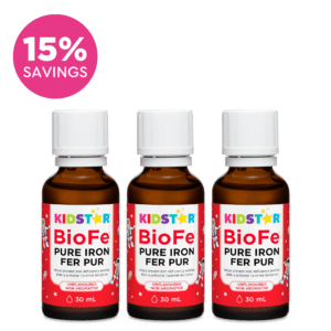 BioFe drops, buy 3 bottles save 15%