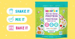 KidStar All-in-One Vegan Protein Chocolate - Shake it, Mix it, Bake it