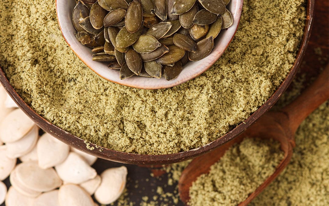 Protéine de pois et de graines de citrouille