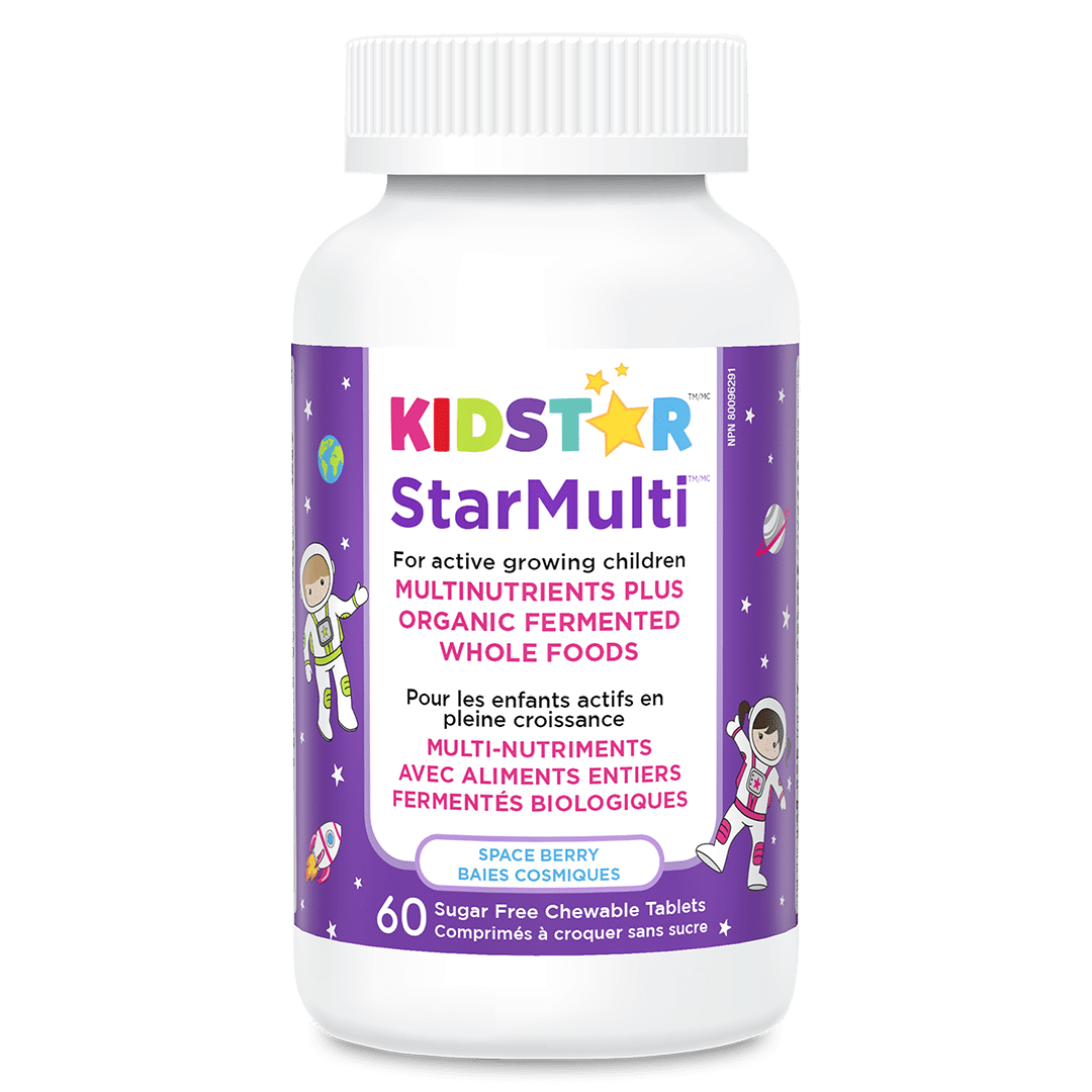 KidStar StarMulti multivitamines et minéraux à croquer