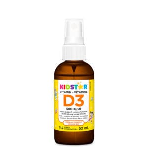 KidStar Vitamin D3 spray organic orange