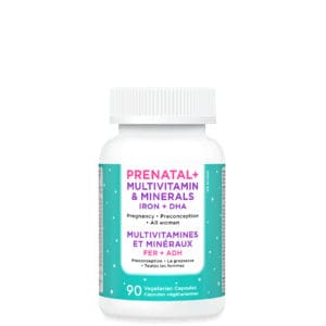 Prenatal+ Multivitamin for Women with Iron and DHA