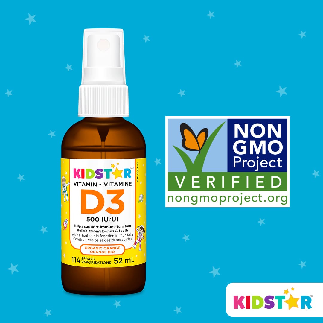 sokken Glad moeilijk tevreden te krijgen KidStar Vitamin D3 Spray | Delicious Organic Orange