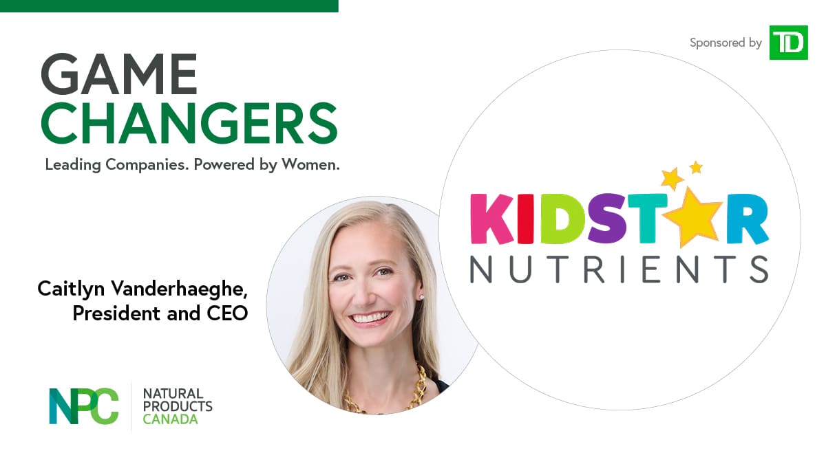 Caitlyn Vanderhaeghe, founder of KidStar Nutrients and writer of blog, This Healthy Mom