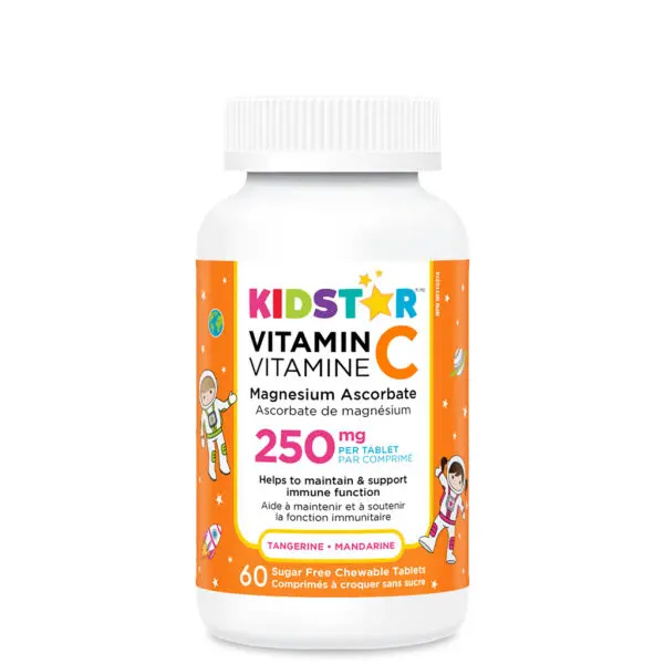 Vitamine C KidStar avec ascorbate de magnésium