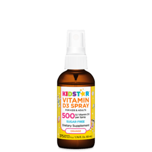KidStar Vitamine D3 Spray, 500 UI, orange