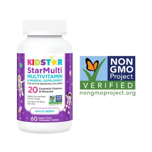 KidStar Nutrients StarMulti Non-GMO Project verified