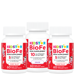 Produits à base de fer KidStar Nutrients BioFe