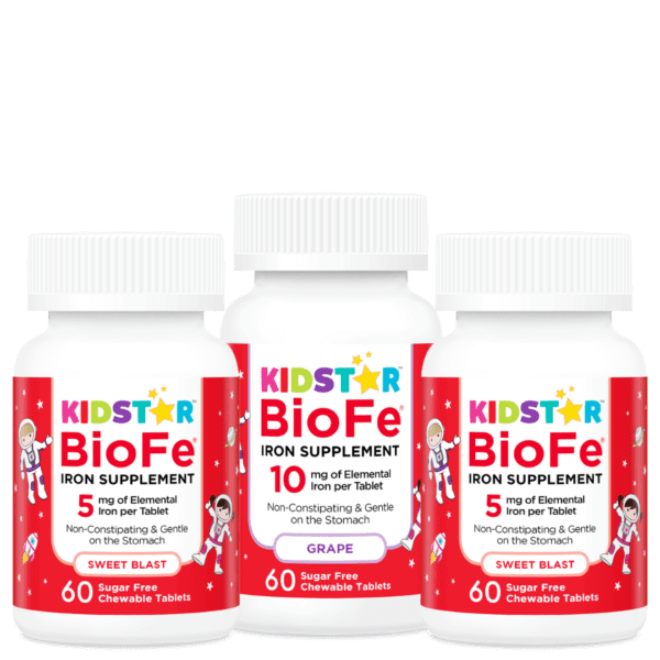 KidStar Nutrients BioFe Iron products
