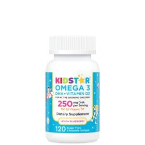 KidStar Nutrients Omega 3 chewable softgels