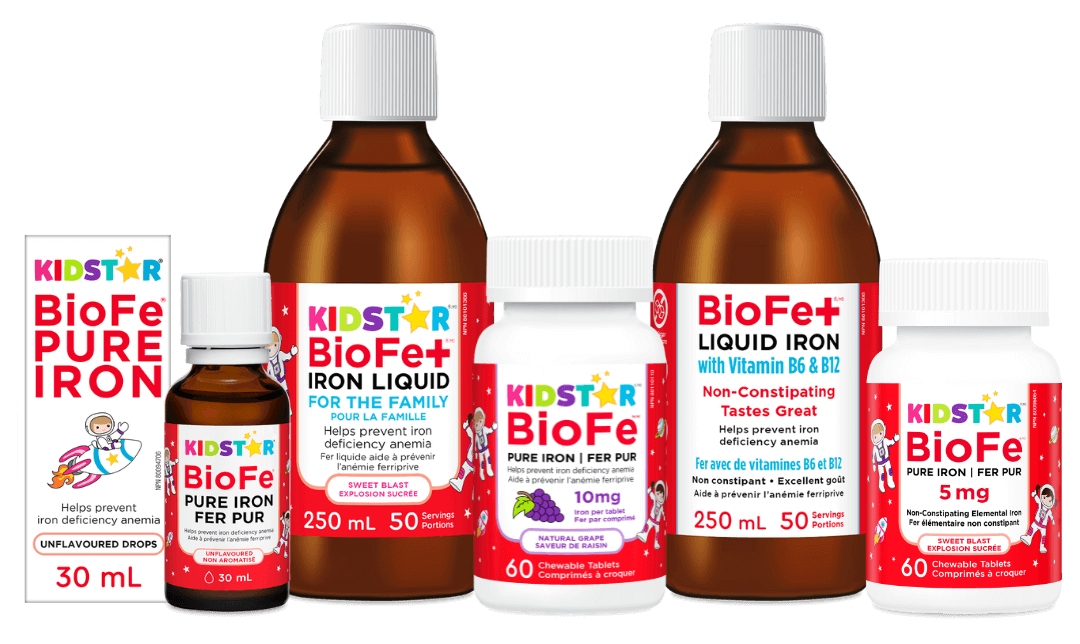 Gamme de produits BioFe Fer