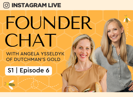 The Founder Chat with Caitlyn Vanderhaeghe, featuring Angela Ysseldyk