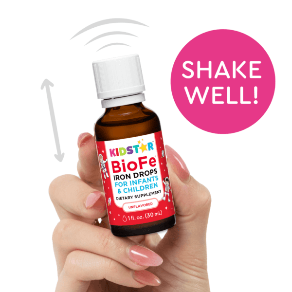 BioFe Pure Iron Drops - shake well!