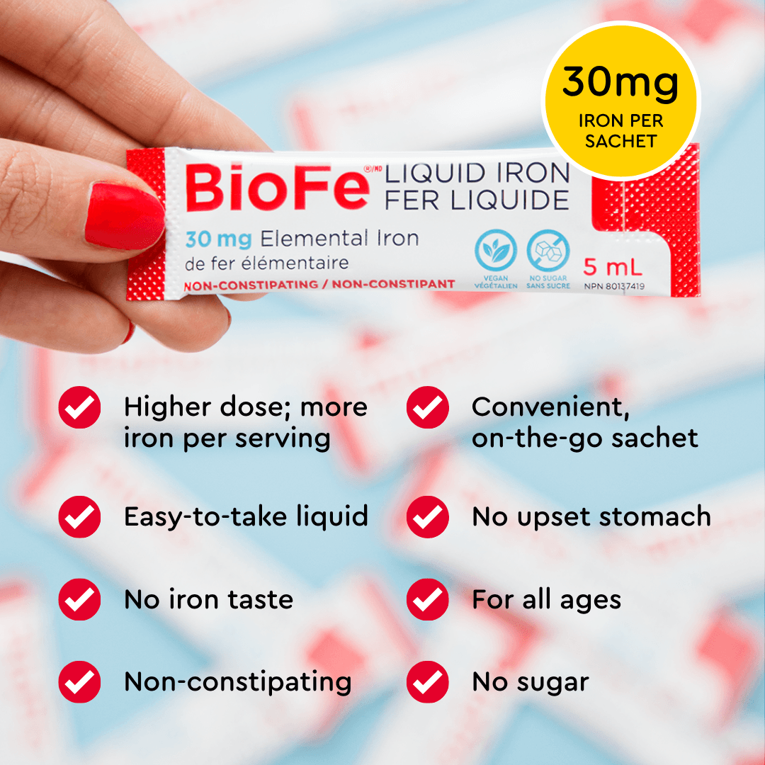 lipo fe+c elemental iron dose BioFe Liquid 30mg Sachets Vita Glow Whitening Glutathione Bariatric Iron Plus Vitamin LIFE EXTENSION Bundles:Sleep+Lip Serum+Soap