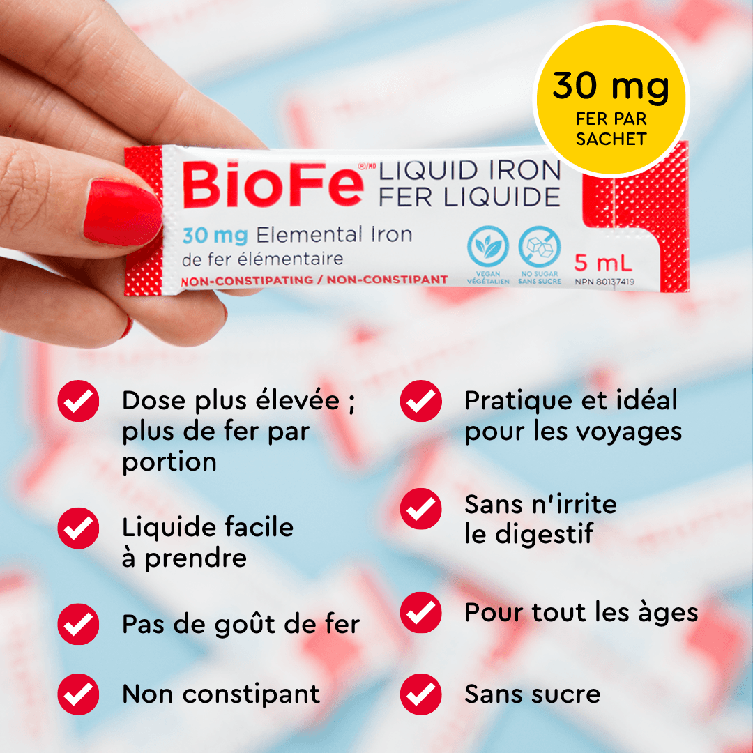 BioFe Liquid Iron 30mg Sachets - Image 4